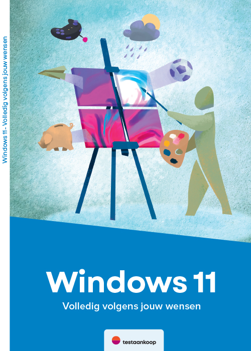 Omslag vand de praktische gids 'Windows 11'