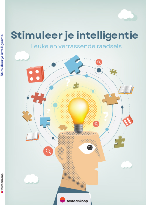 Omslag vand de praktische gids 'Stimuleer je intelligentie'