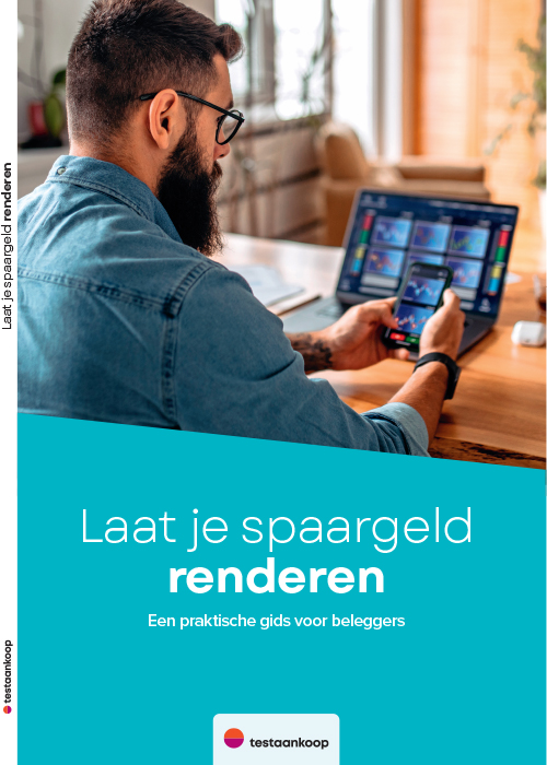 Omslag vand de praktische gids 'Laat je spaargeld renderen'