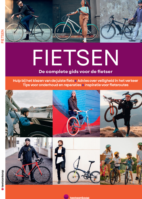 Omslag vand de praktische gids 'Fietsen'