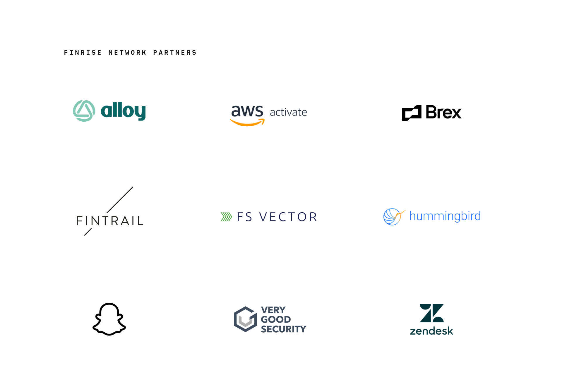 Network partners for FinRise