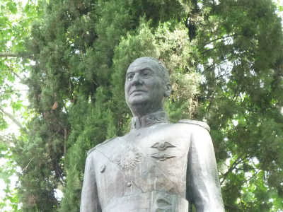 Estatua de Perón en Madrid