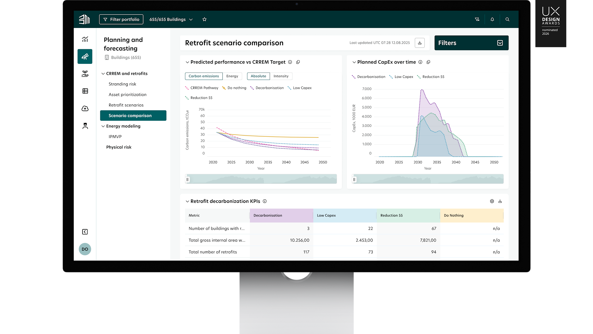 decarbonisation investment planning