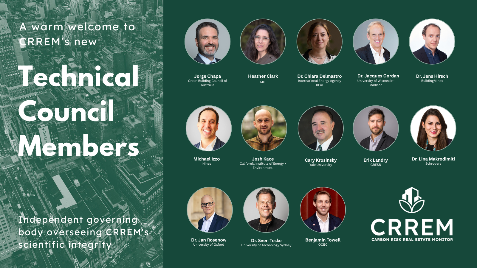 CRREM Technical Council 