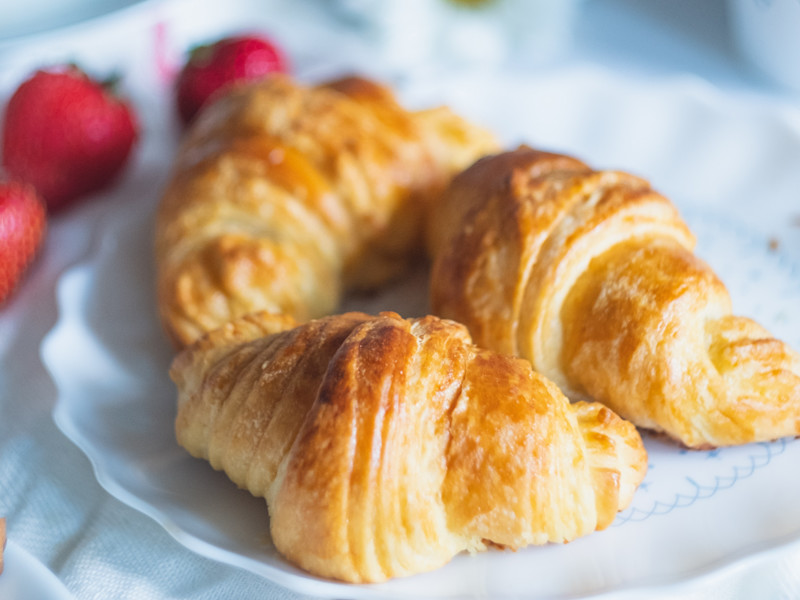 Croissant processed foods