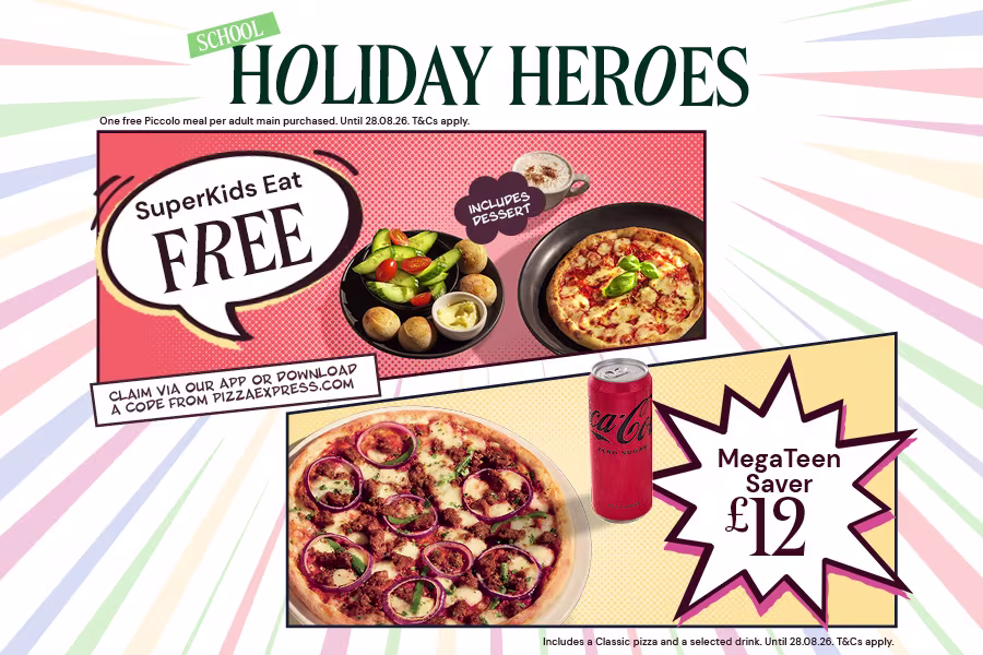 Holiday Heroes - kids eat free
