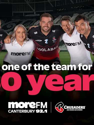 More FM Canterbury and Crusaders 30 Years