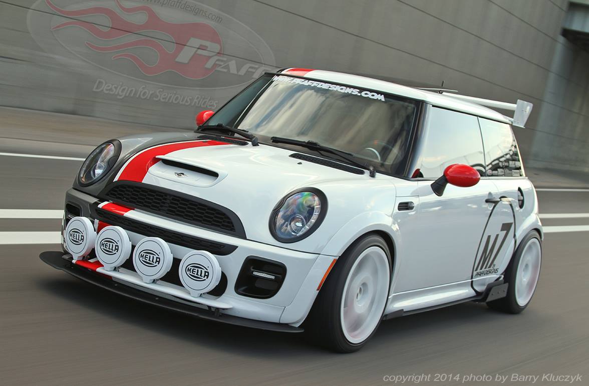 Mini Cooper Raly Lifted Rally Mini Cooper