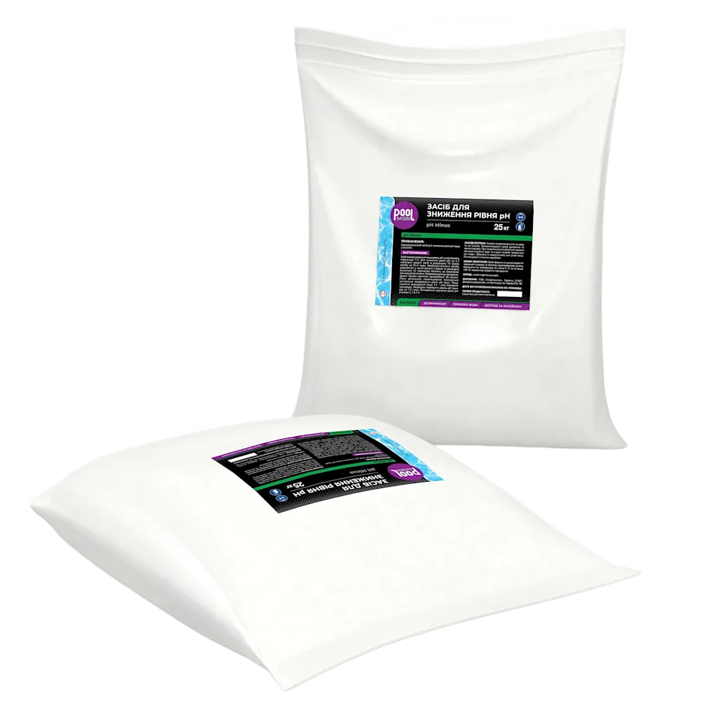 Хімія для басейну pH Minus 25kg 3, Контроль рівня pH, Зображення 9