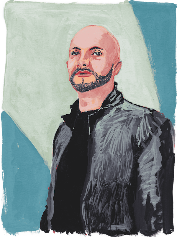 Painting of Osvaldo Tenório
