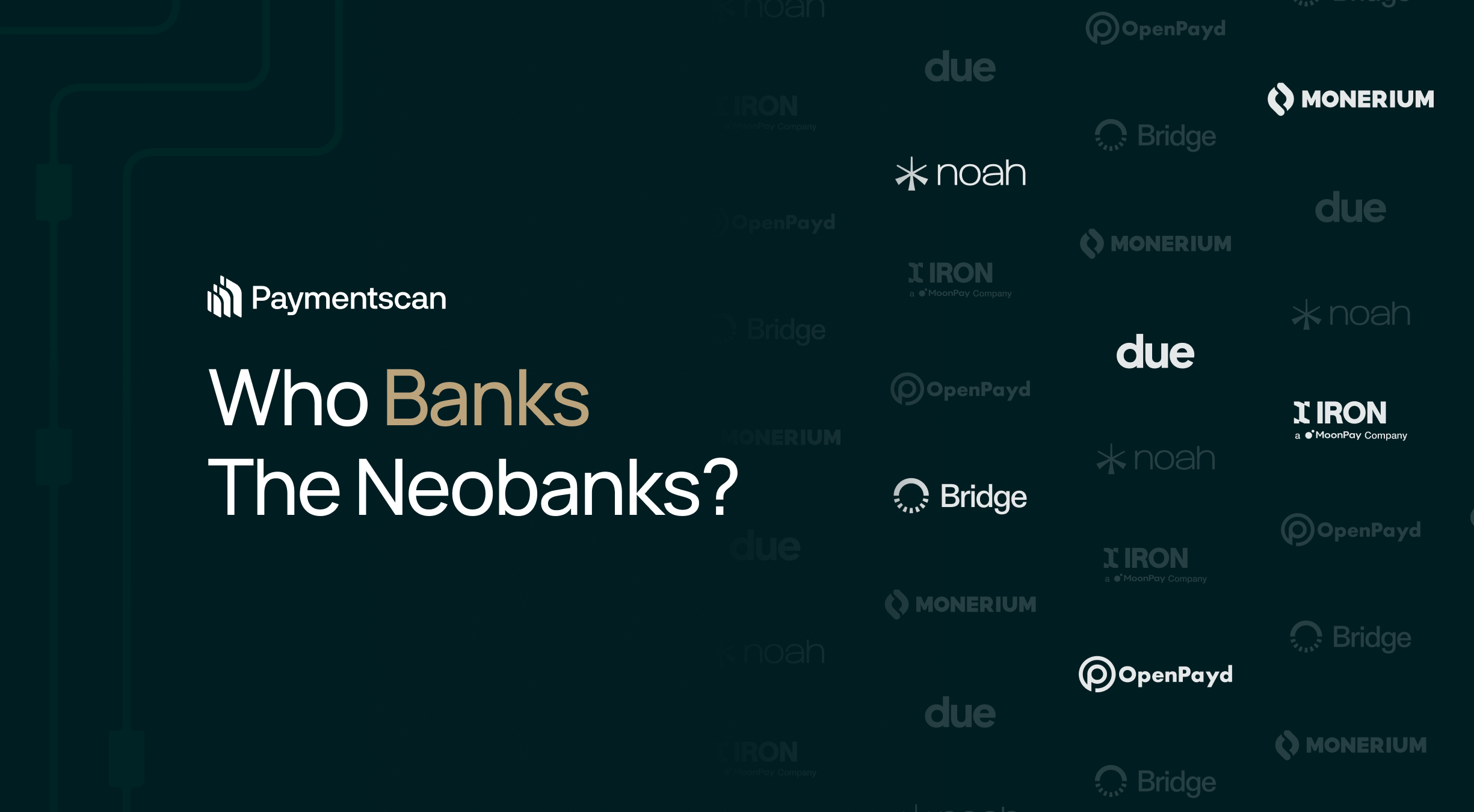 Who Banks the Neobanks? The Hidden Vendors Behind Stablecoin Neobanks