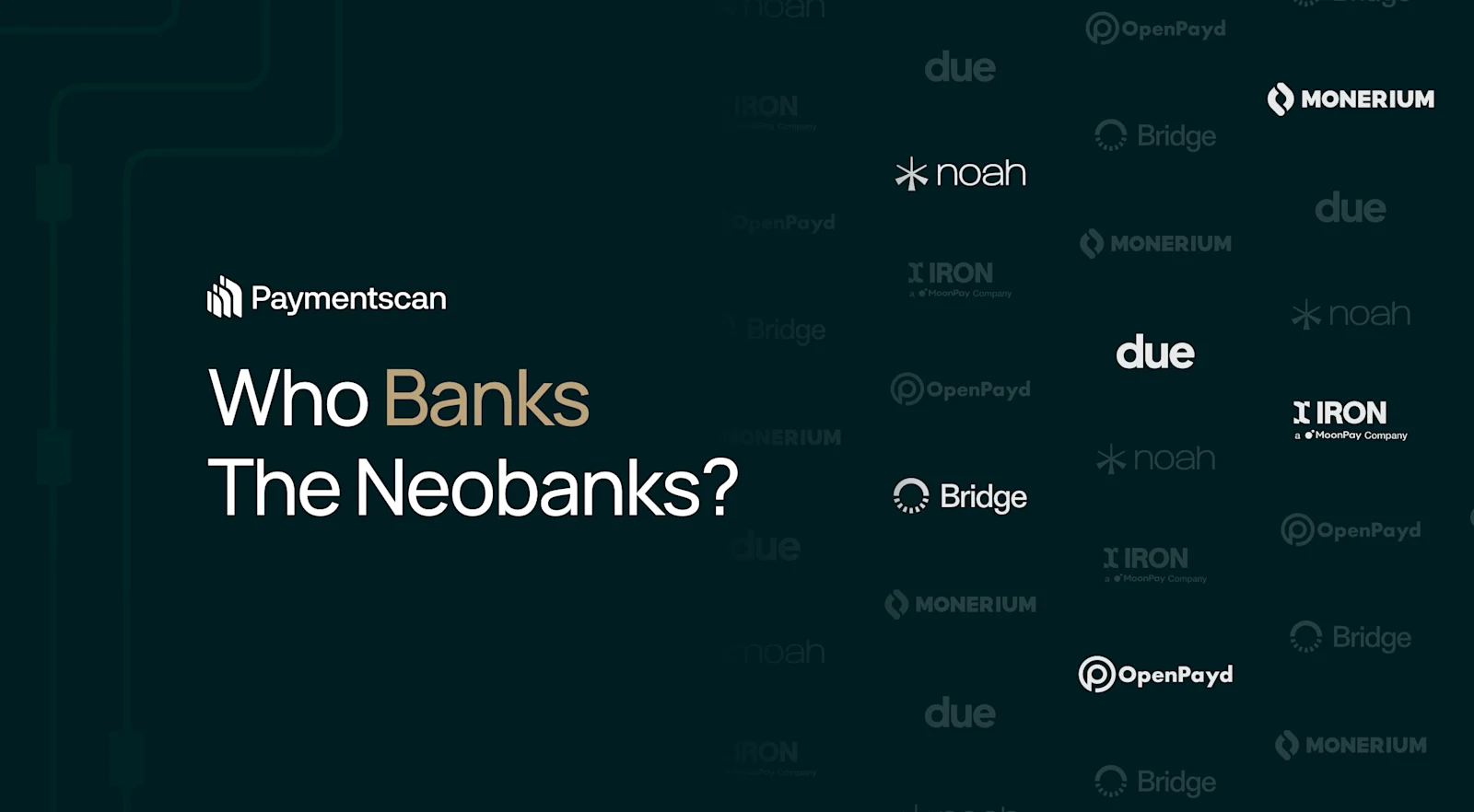 Who Banks the Neobanks? The Hidden Vendors Behind Stablecoin Neobanks
