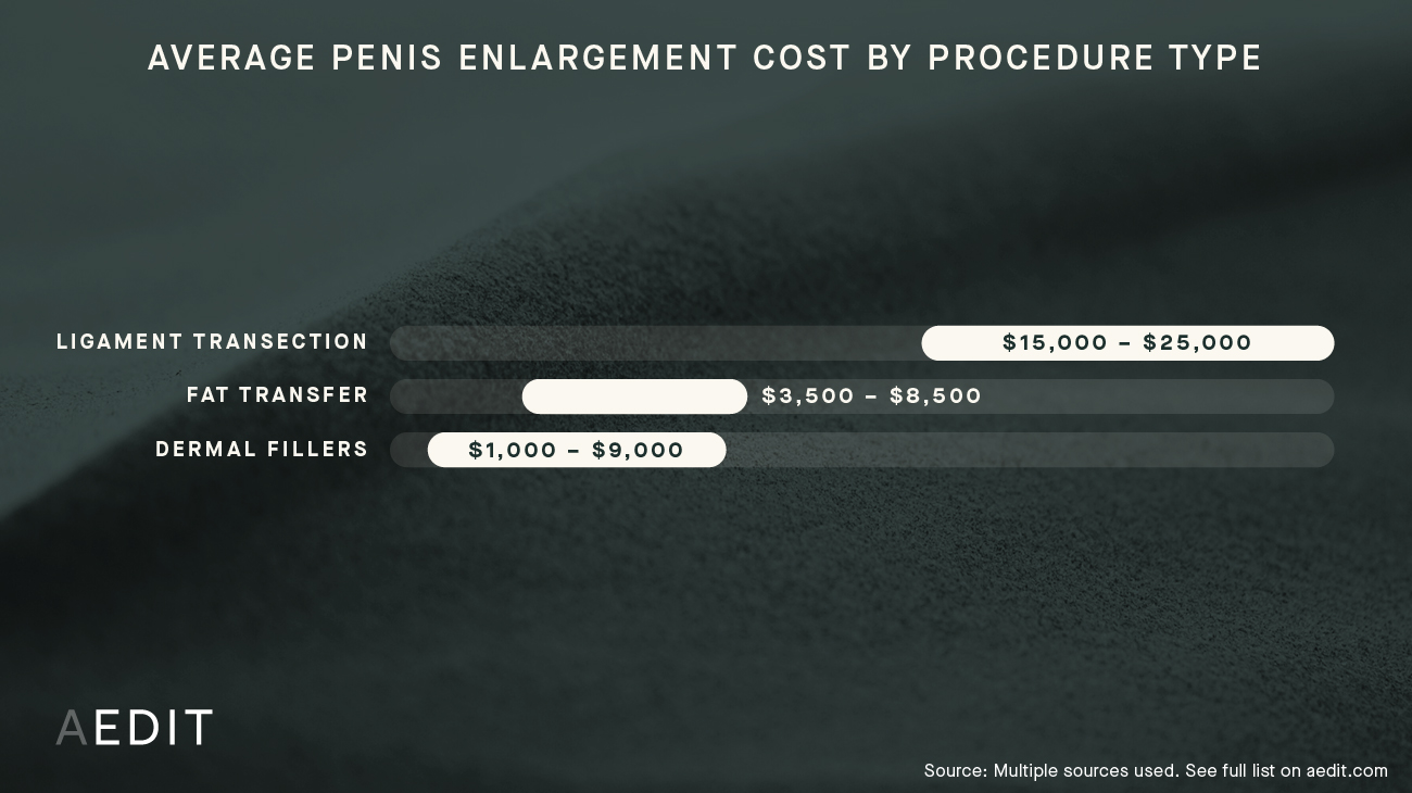 How Much Does Penis Enlargement Cost See Prices Near You AEDIT