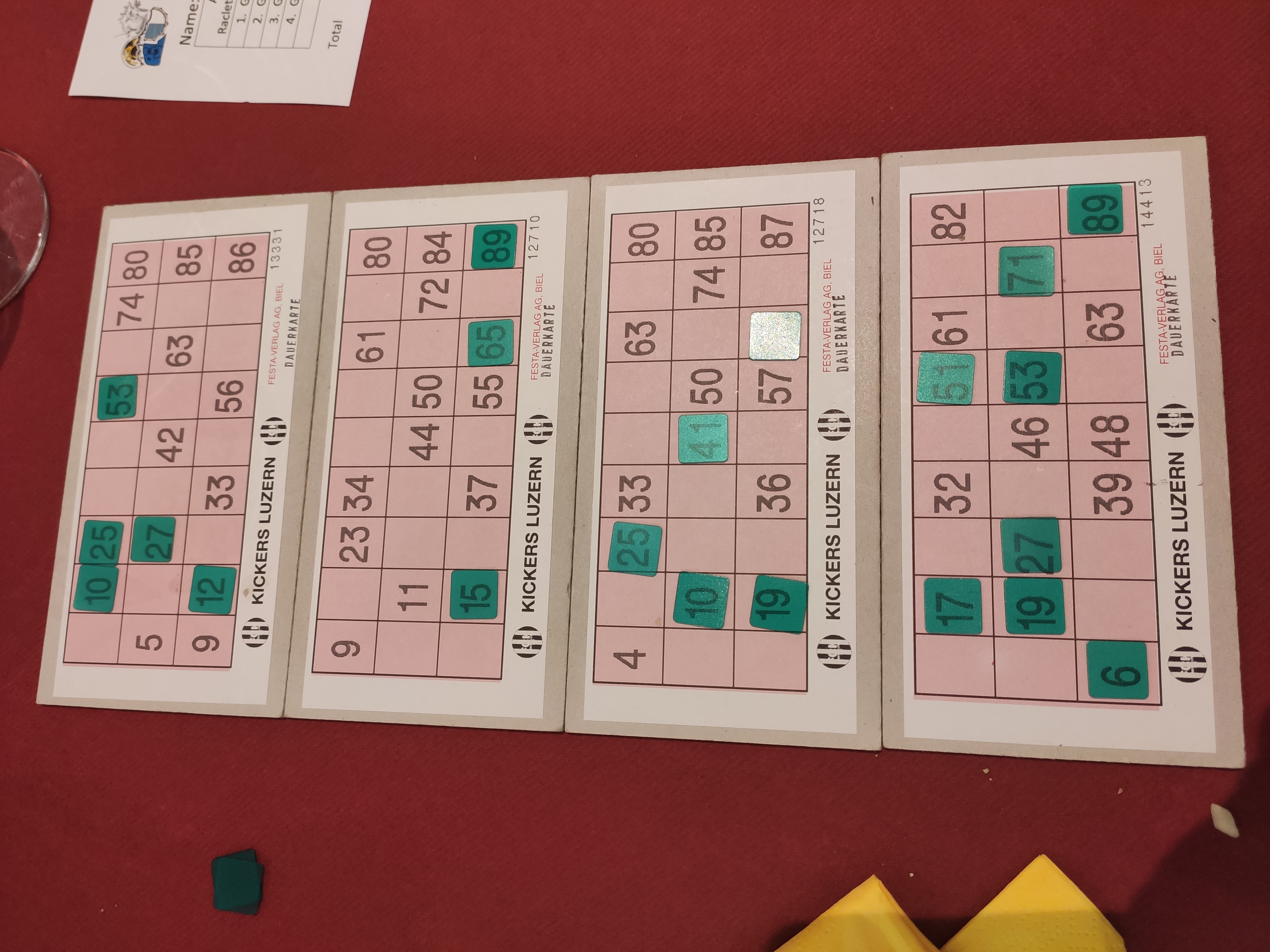 Raclette und Lotto 2023