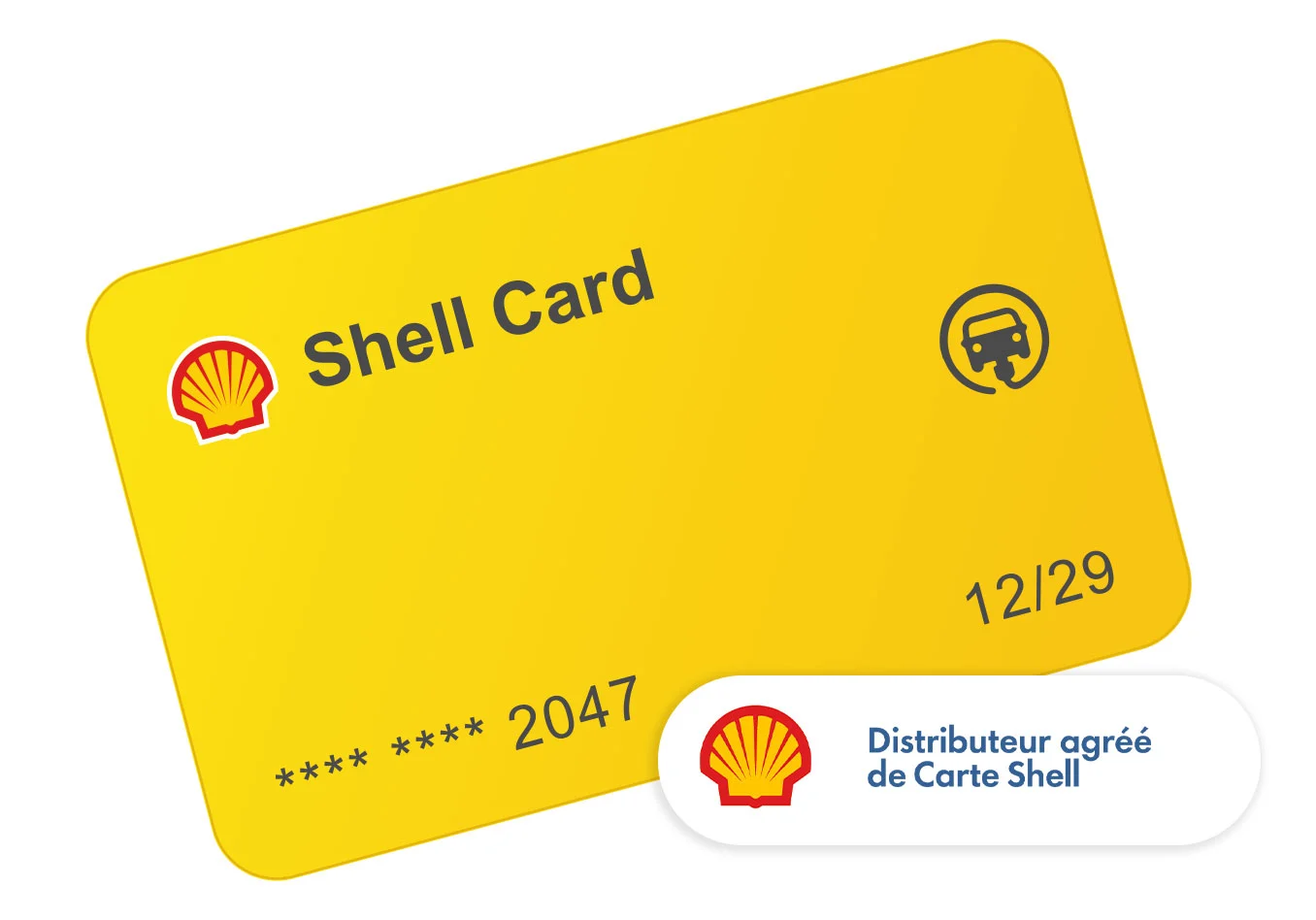 carte de recharge « Yellow Shell »