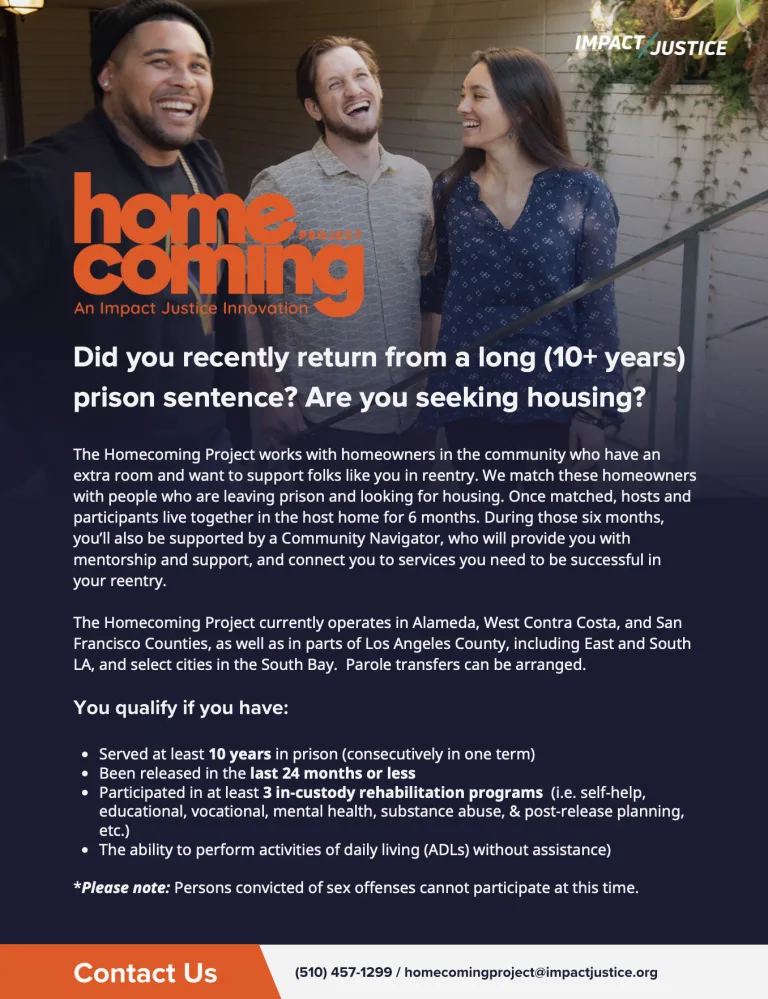 Impact Justice Housing