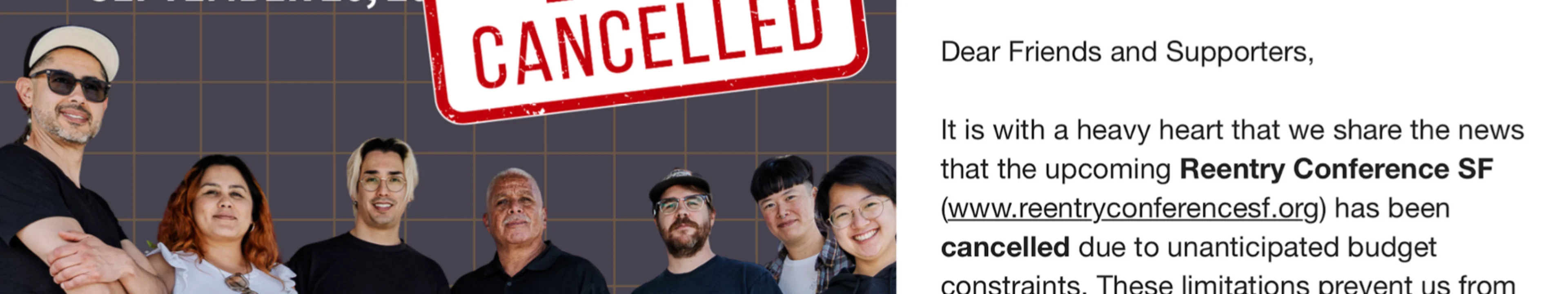 Picture for CANCELLED: September 26: Visit us at the 2025 reentry conference & expo