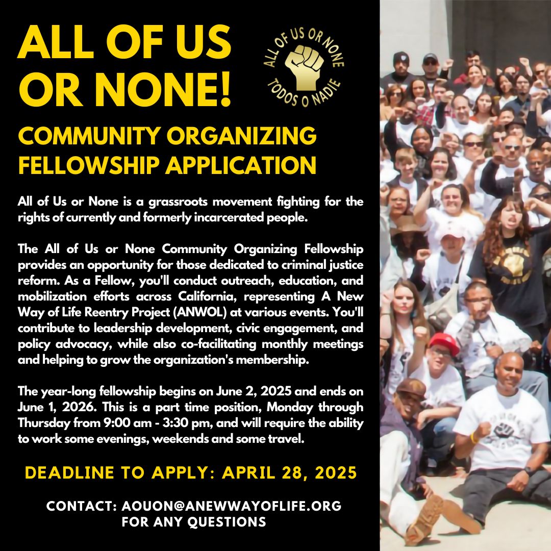 Picture for 2025–2026 All of Us or None Community Organizing Fellowship