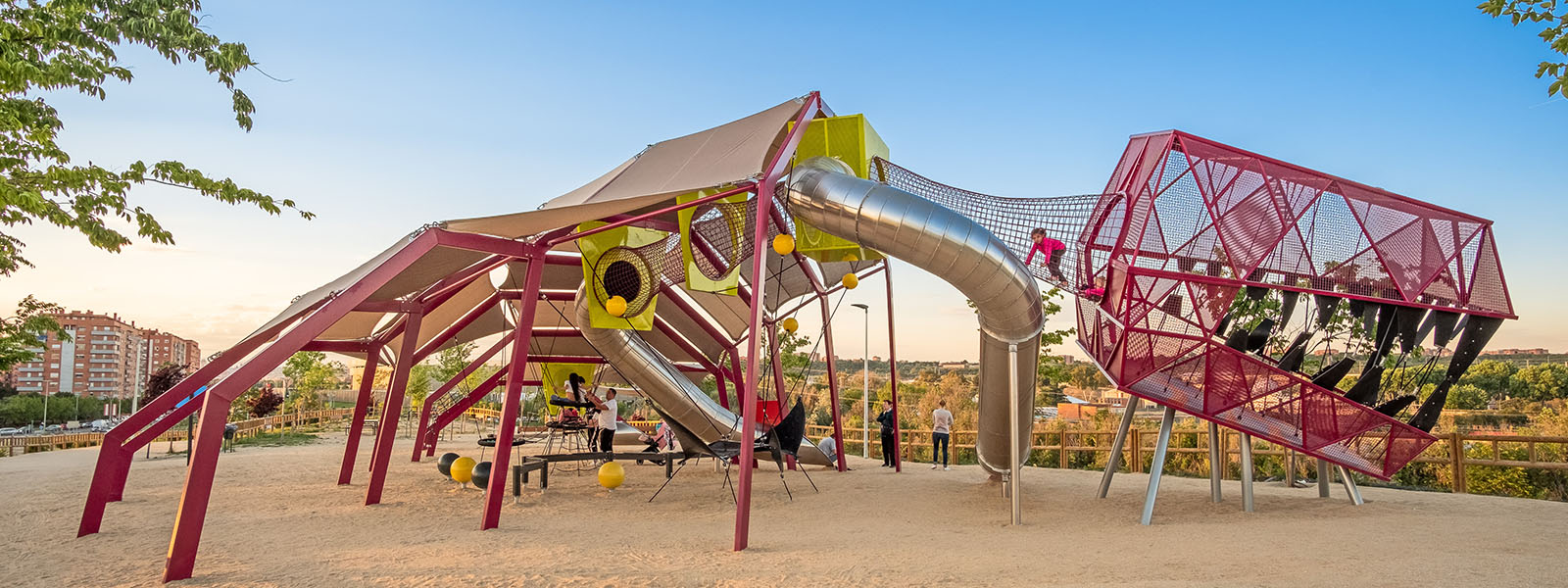Spectacular, bespoke Dino playground in Madrid Spain