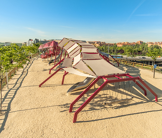 Bespoke Dino playground Madrid Spain