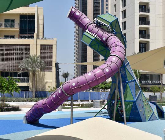 Sea Monster is a unique playground in the United Arab Emirates