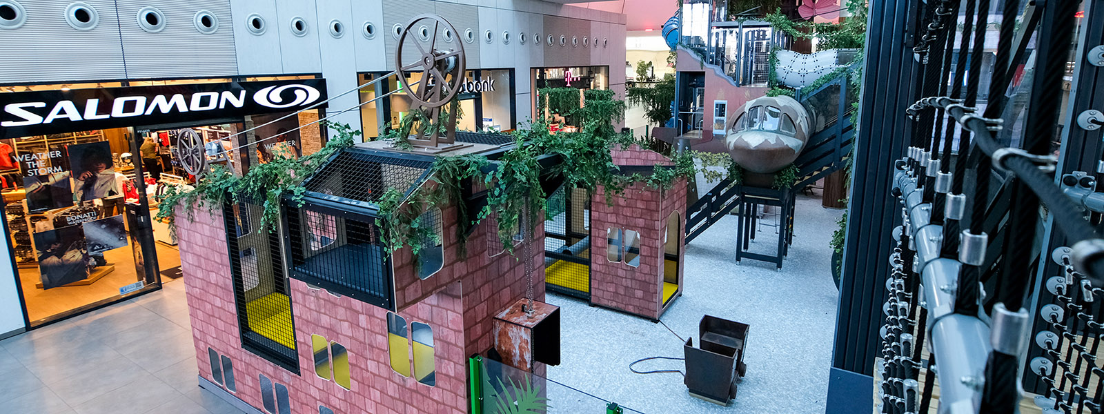 Forgotten City Indoor Playground, Nova Karolina, Czech Republic