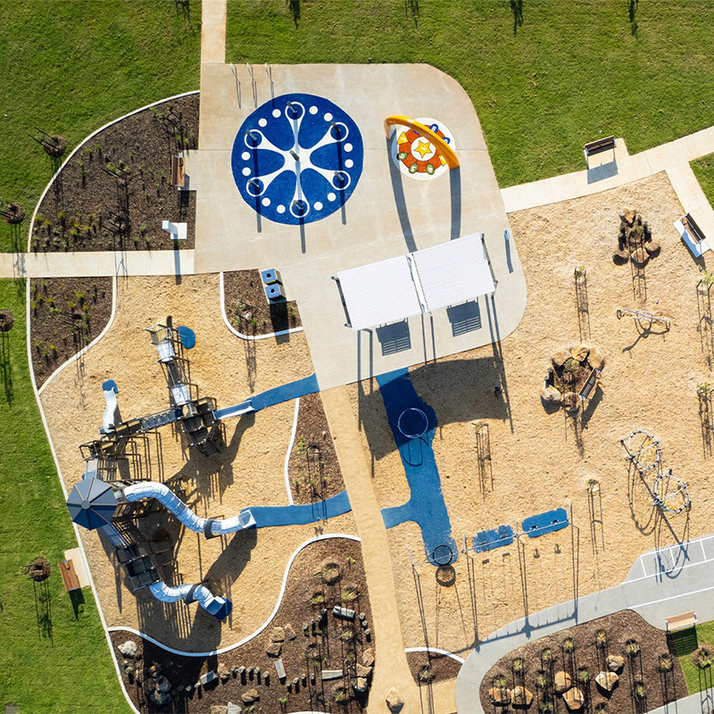 Olivia's Estate in Truganina, Australia, was installed by Lark Industries