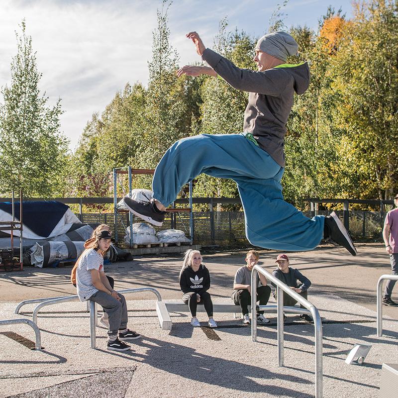 Pourquoi construire des parcs de parkour ?