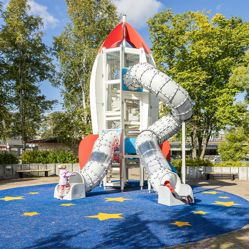 MyDesign -räätälöintipalvelun avaruusraketti Seinäjoella