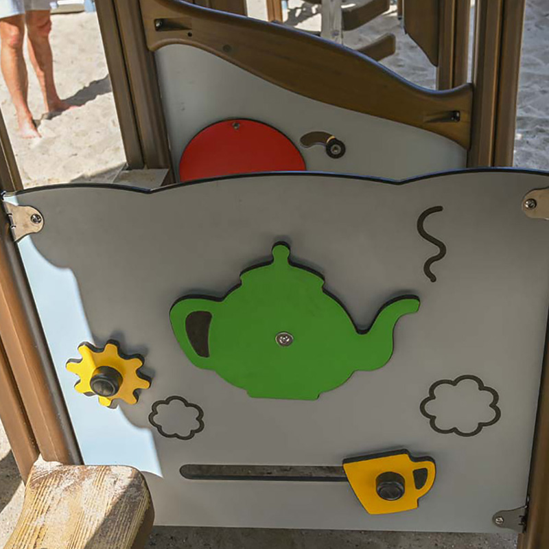 Play panel in Play Castle Weert, The Netherlands