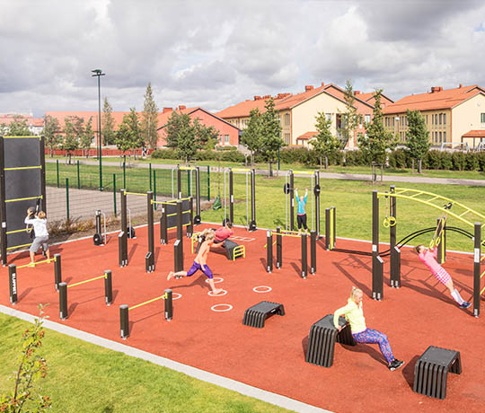 Fitnesspark i Kartanonkoski Finland