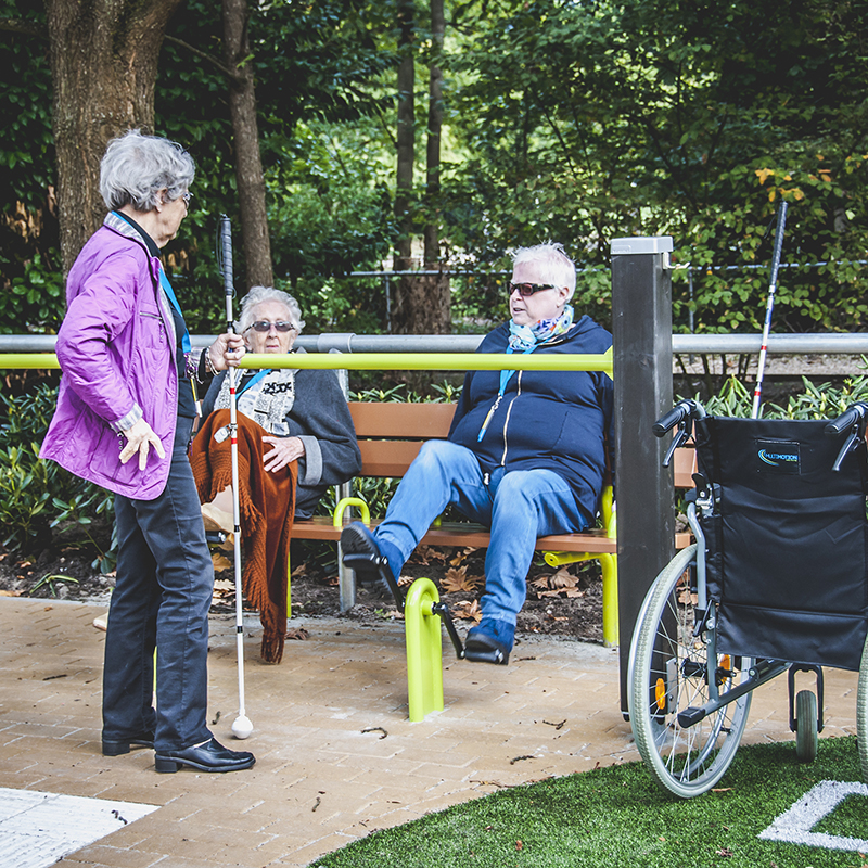 Träningsutrustning för äldre är även bra vid sjukgymnastik och rehabilitering.