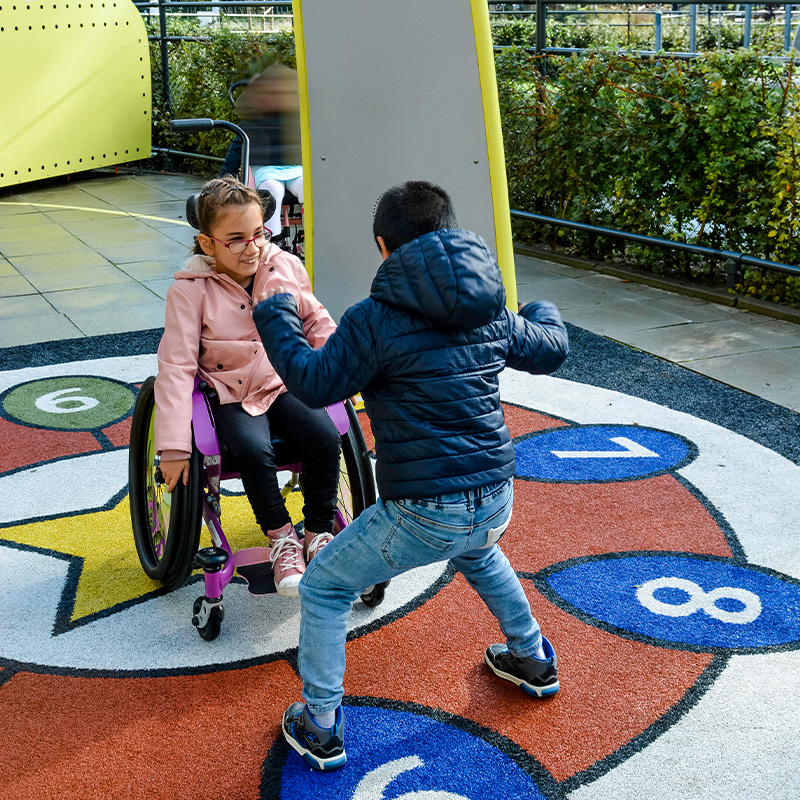 Children during music therapy at Tyltylcenter De Witte Vogel ‘The White Bird’ – The Hague, The Netherlands