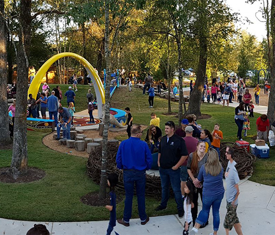 The opening of Wallaroo Park