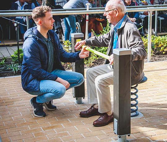 Parque para adultos mayores 