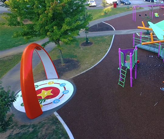 【当選品‼️】YOASOBI Quadratic Playground Revamped JFK Park: A Barrier-Free Haven for Play in Reynoldsburg
