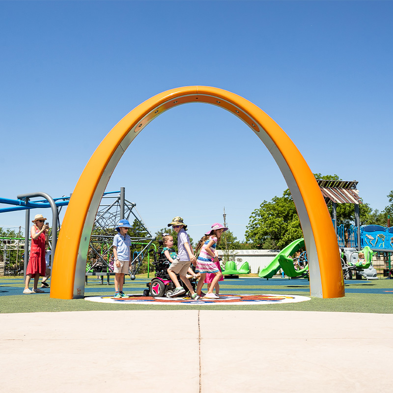 Lappset Sona | Salina Regional Health Center, KS, USA | Installed by Cunningham Recreation