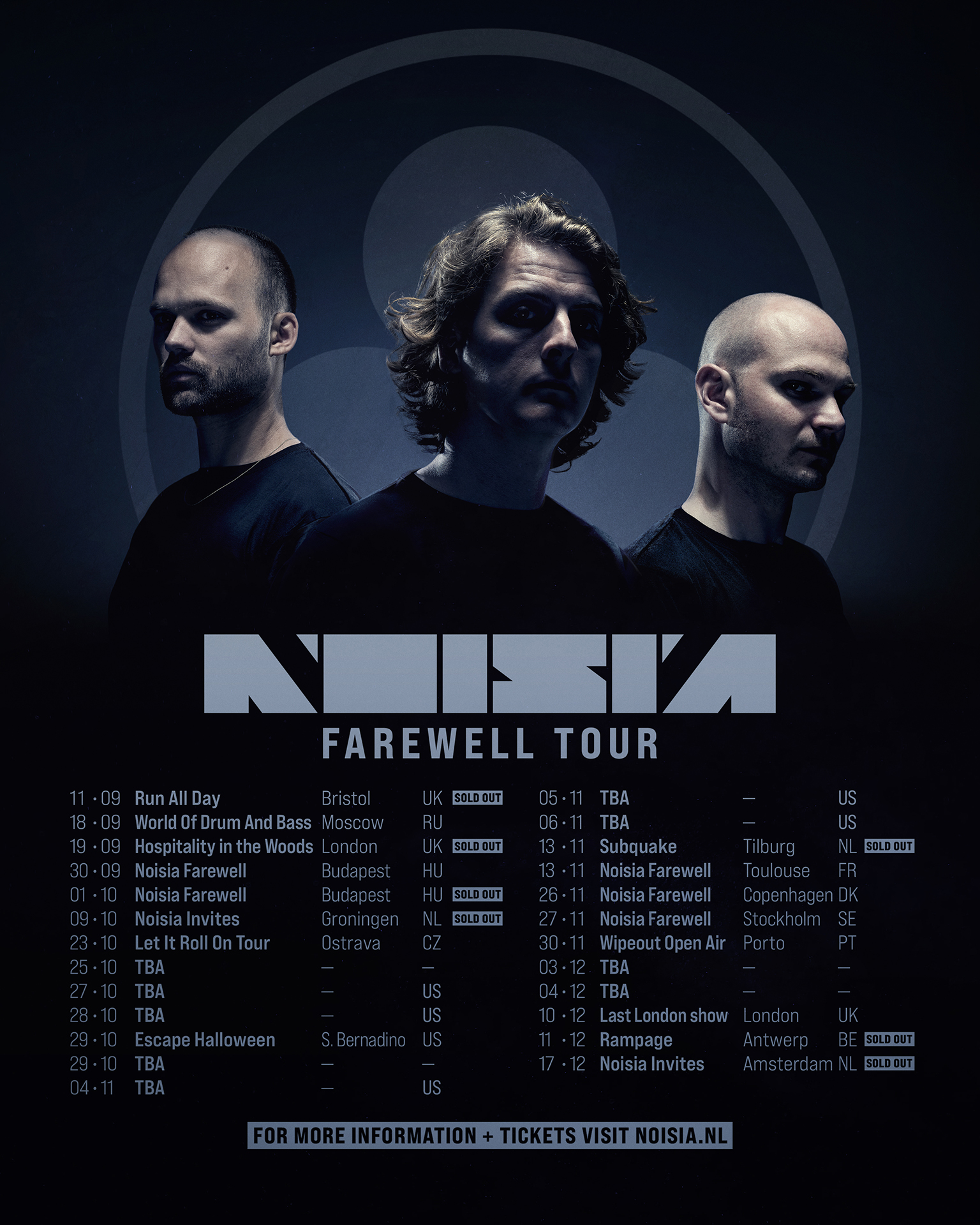 NOISIA  Noisia Farewell Tour
