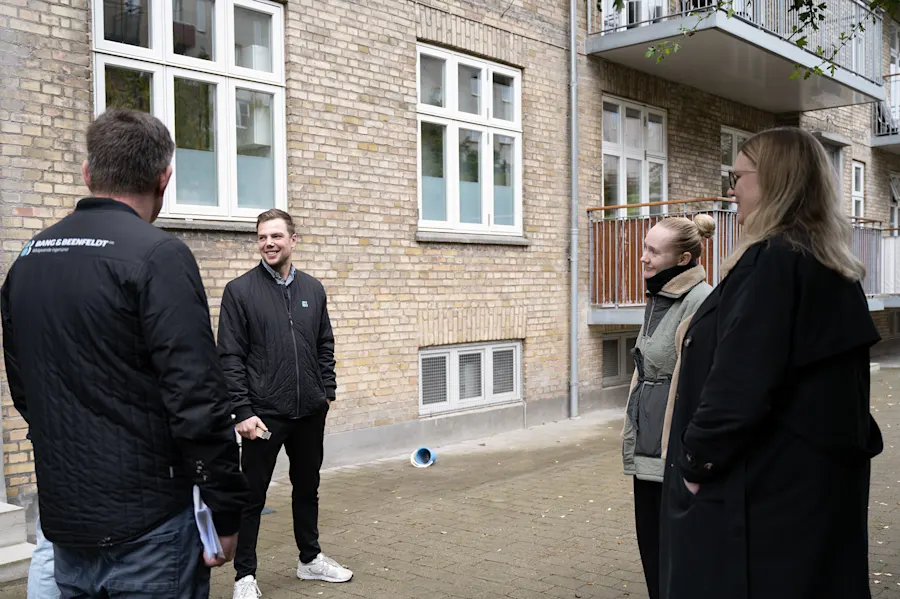 Altanudvalget fra A/B Parmagade 13-23 til 1-års eftersyn