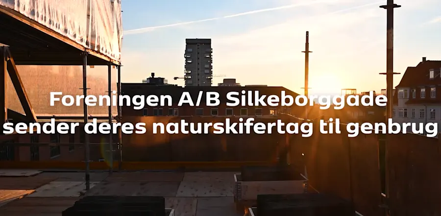 Naturskifertag får nyt liv