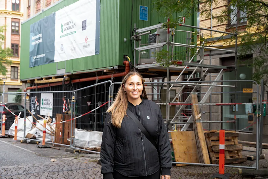Cathrine V. Madsen, seniorprojektleder for renoveringen af Skydebanegade