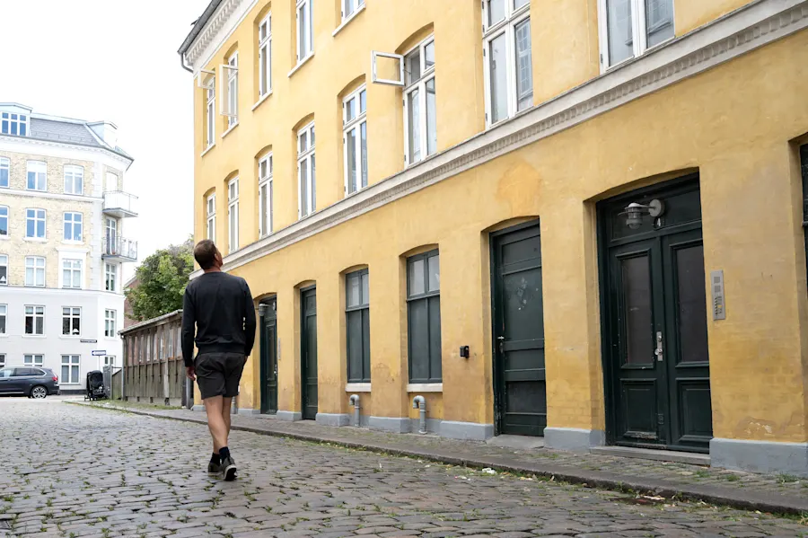 Lasse Juul Kristensen på gaden