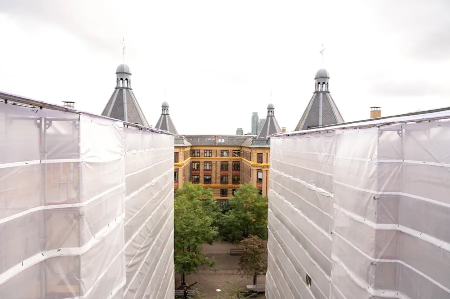 Renoveringen i fuld sving på Skydebanegade