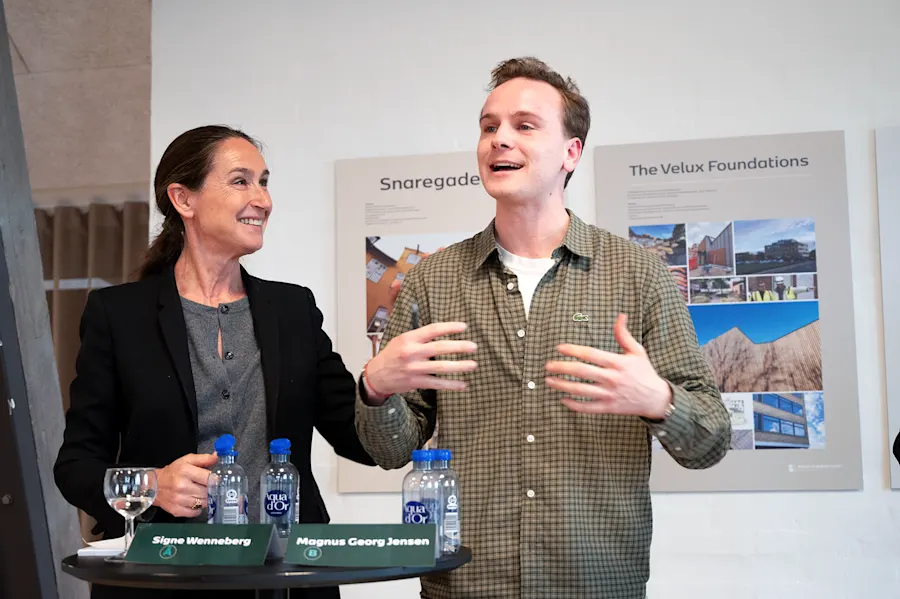 Signe Wenneberg (Å) og Magnus Georg Jensen (B)