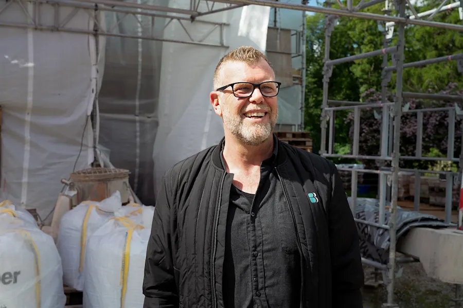 Alex Krøldrup, afdelingschef for miljø, bæredygtighed & sikkerhed,  koordinerer sikkerheden på Frederiksdal slot.
