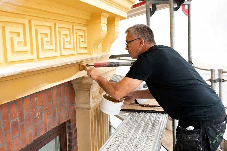 Renoveringen er i fuld gang