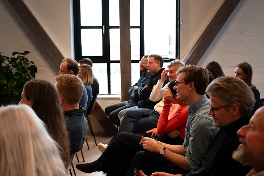 Engagerede spørgsmål fra publikum