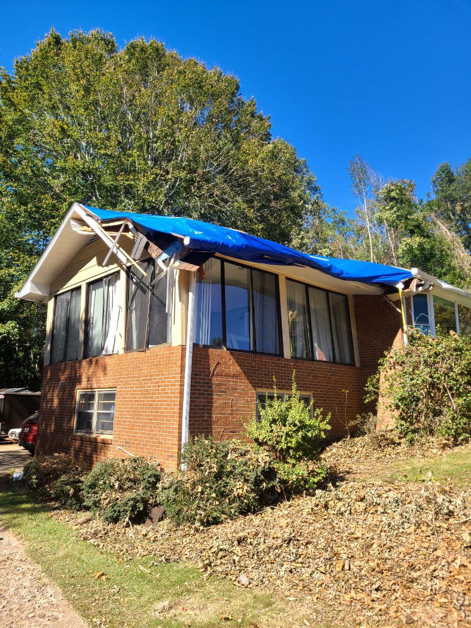 Demo and rebuild Sunroom