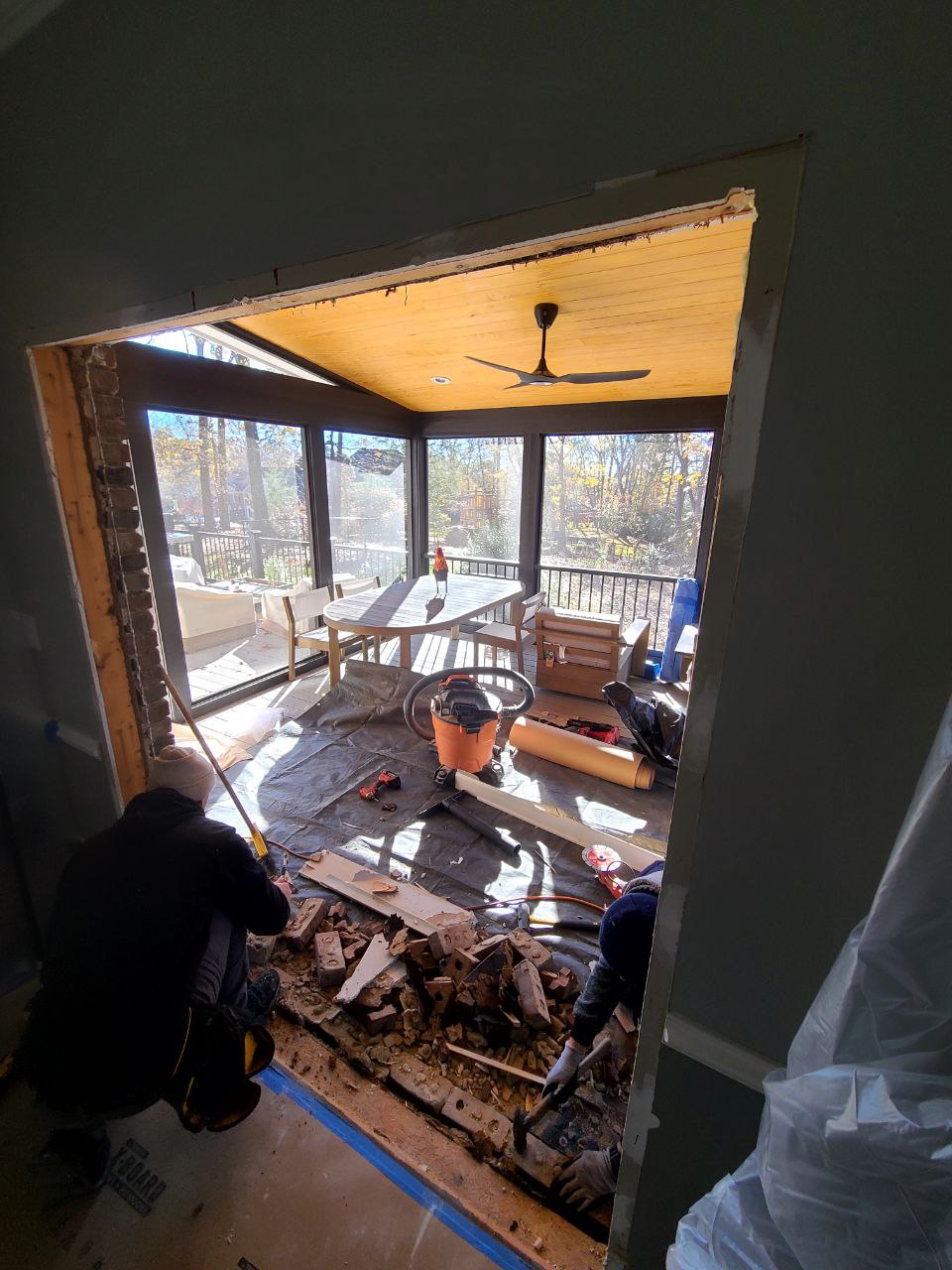 Window/ door install from Europe