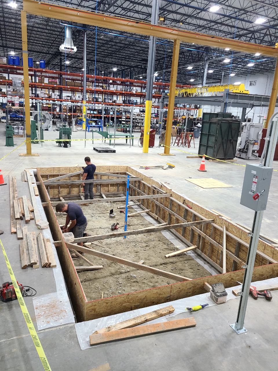 Commercial / concrete / spec job